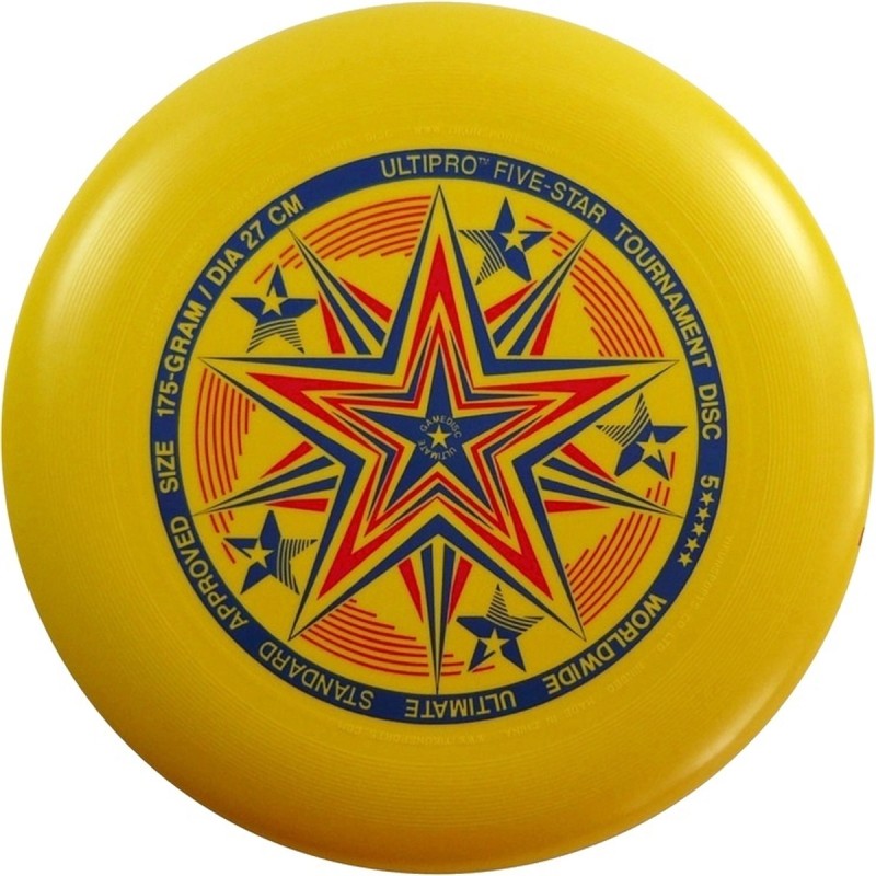 Létající talíř YIKUN DISCS UltiPro Five Star | 27cm | YELLOW