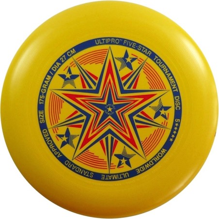 Létající talíř YIKUN DISCS UltiPro Five Star | 27cm | YELLOW