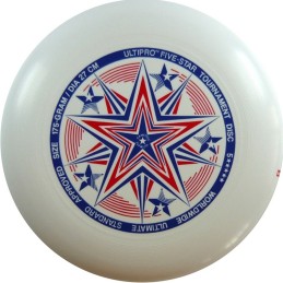 Létající talíř YIKUN DISCS UltiPro Five Star | 27cm | WHITE