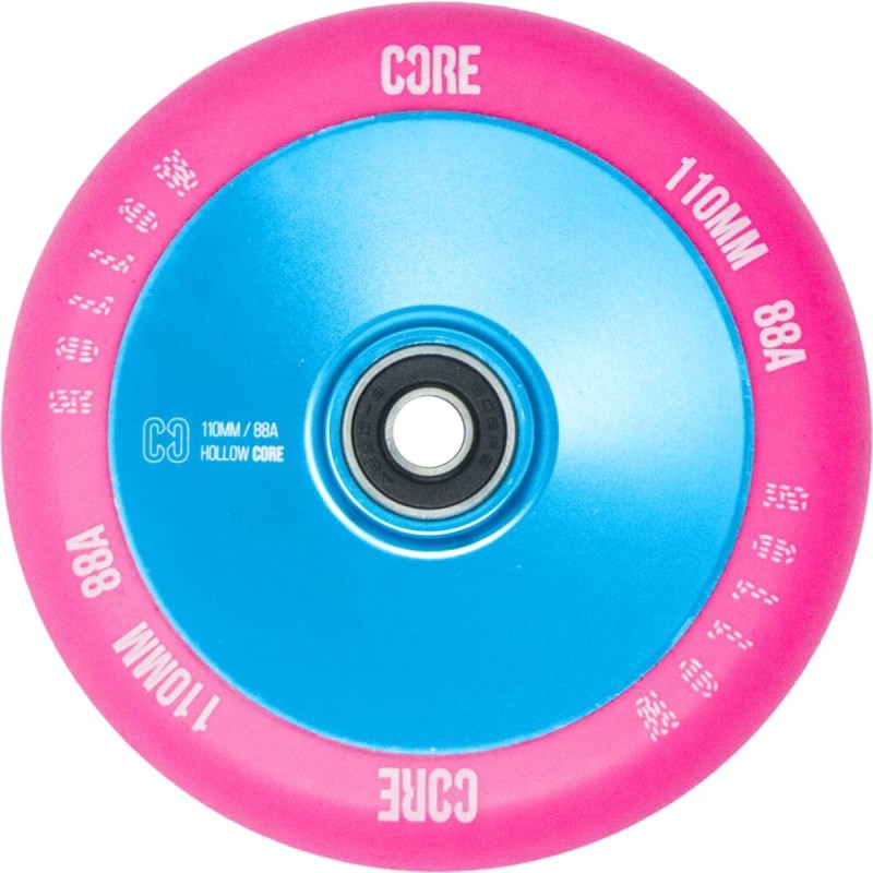Kolečko CORE Hollowcore V2 110mm | 88A | ABEC-9 | PINK-BLUE