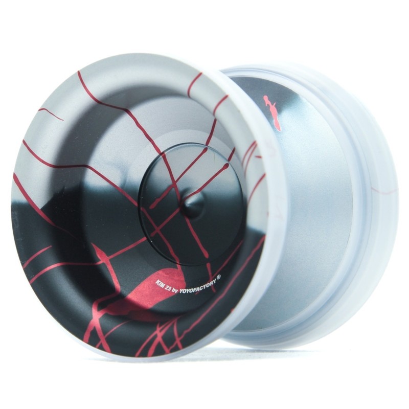 JoJo-YoYo YOYOFACTORY Kim 23 | SILVER-RED-BLACK