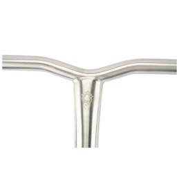 Řídítka UNION Titanium Bend T+Y 650mm | 32/35mm | HIC | TITAN | SILVER