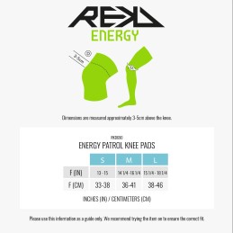 Chrániče kolen REKD Energy Patrol Ramp RKD690 | Velikosti S-L | BLACK