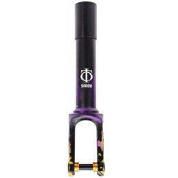 Vidlice OATH Shadow | SCS/HIC | 100-125 x 24-28mm | BLACK-PURPLE-YELLOW