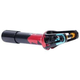 Vidlice OATH Shadow | HIC/SCS | 100-125 x 24-28mm | BLACK-TEAL-RED