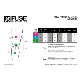 Chrániče kolen FUSE Delta Knee Pads | Velikosti S-XL | BLACK