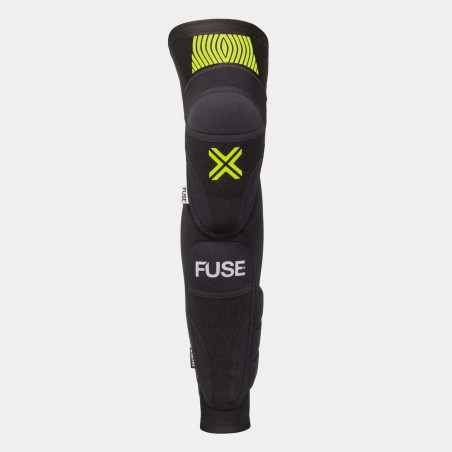 Chrániče kolen FUSE Omega 100 Knee Pads Combo | Velikosti S-XXL | BLACK-NEON