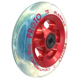 Kolečko PROTO x CENTRANO Plasma 110mm | CLEAR ON RED
