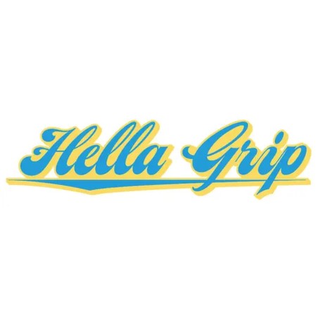 Samolepka HELLA GRIP 80x30mm | 1ks | YELLOW-BLUE