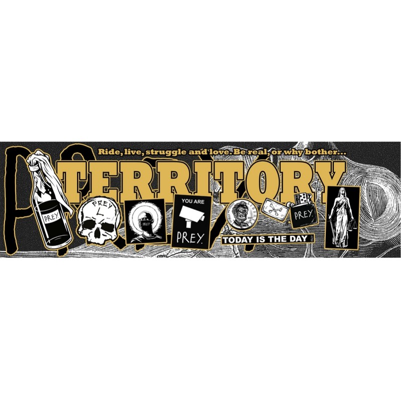 Samolepka PREY 150x45mm | 1ks | TERRITORY