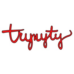 Samolepka TRYNYTY 70x27mm | 1ks | RED