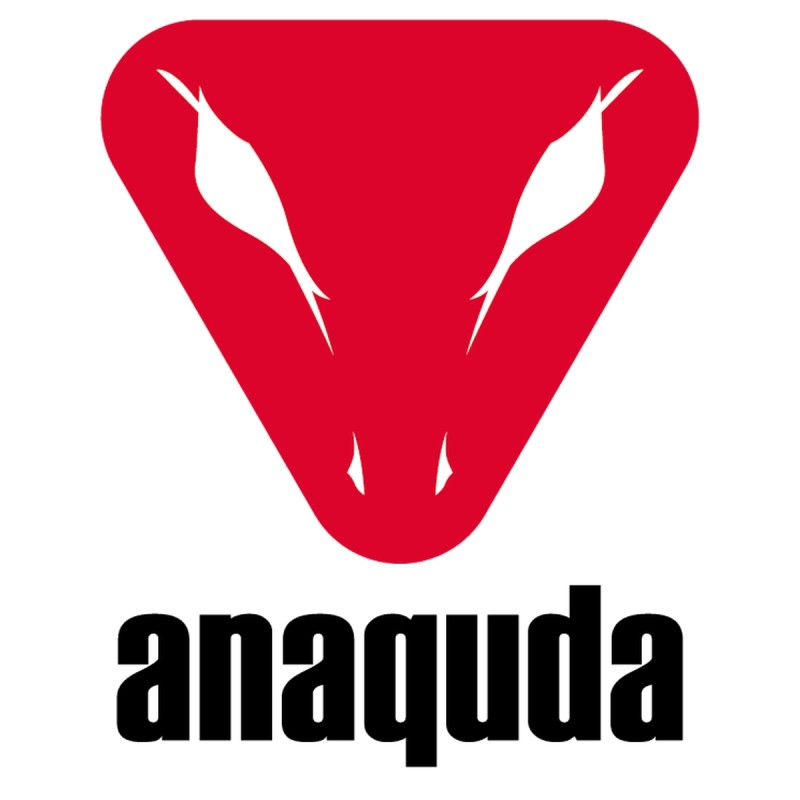 Samolepka ANAQUDA 45x57mm | 1ks | RED