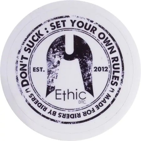 Samolepka ETHIC 50mm | 1ks | DON'T SUCK