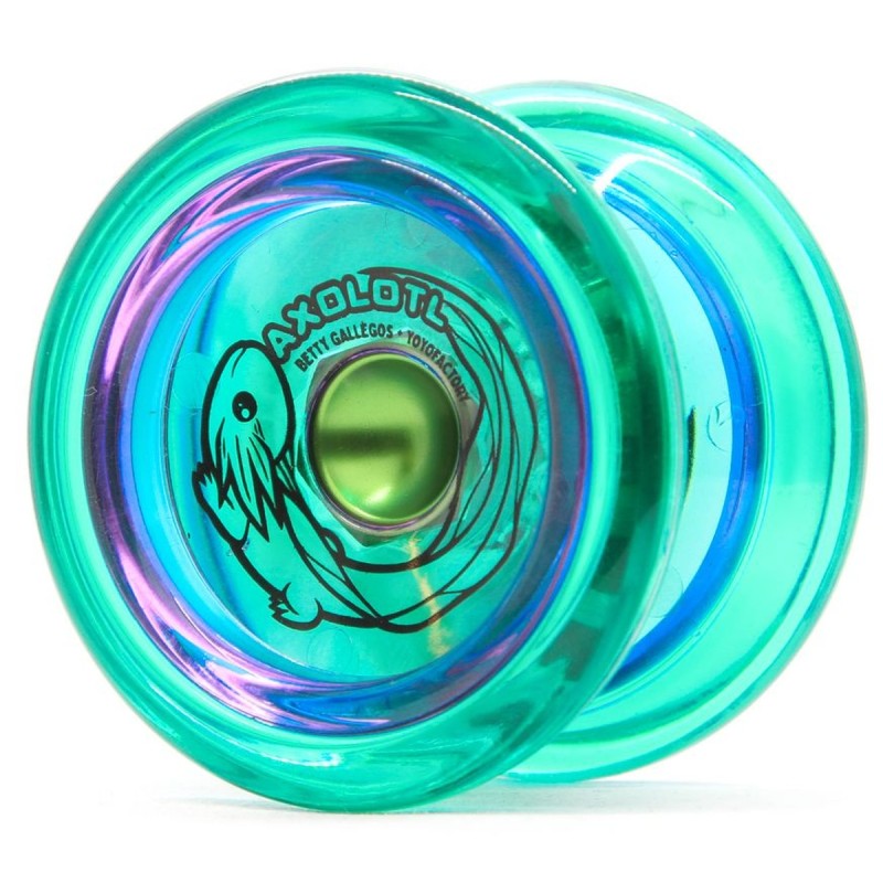 JOJO-YOYO YOYOFACTORY Axolotl | GREEN-PURPLE