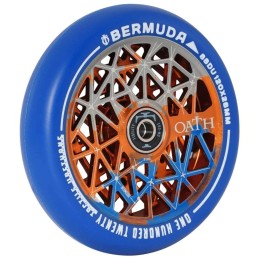 Kolečko OATH Bermuda 120x24/26mm | 88A | ABEC-9 | ORANGE-BLUE-TITANIUM