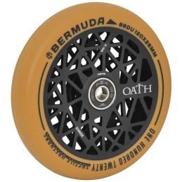 Kolečko OATH Bermuda 120x24/26mm | 88A | ABEC-9 | ANODISED BLACK-GUM