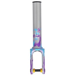 Vidlice OATH Shadow | HIC/SCS | 100-125 x 24-28mm | BLUE-PURPLE-TITANIUM