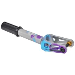 Vidlice OATH Shadow | IHC | 100-125 x 24-28mm | BLUE-PURPLE-TITANIUM