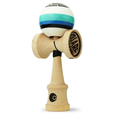 Kendama OKENDAMA Maze 3 SHTICK V2 PAINT | WHITE-BLUE