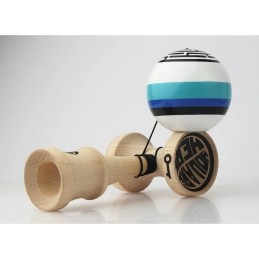 Kendama OKENDAMA Maze 3 SHTICK V2 PAINT | WHITE-BLUE