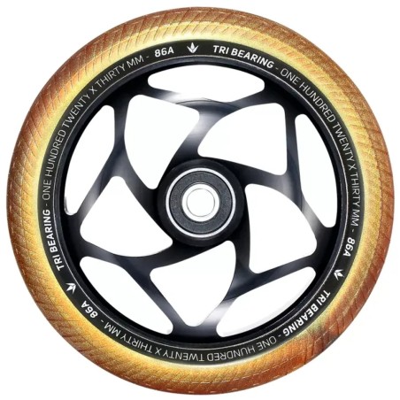 Kolečko BLUNT Tri bearing 120x30mm | ABEC-9 | BLACK-GOLD