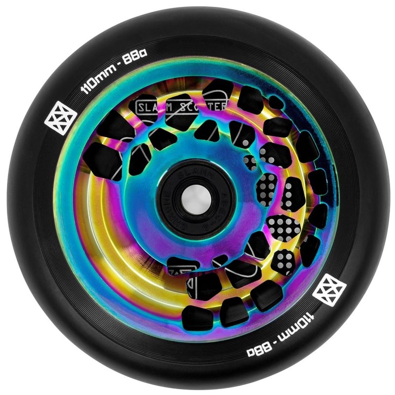 Kolečko SLAMM Split Core 110mm | 88A | ABEC-9 | NEOCHROME