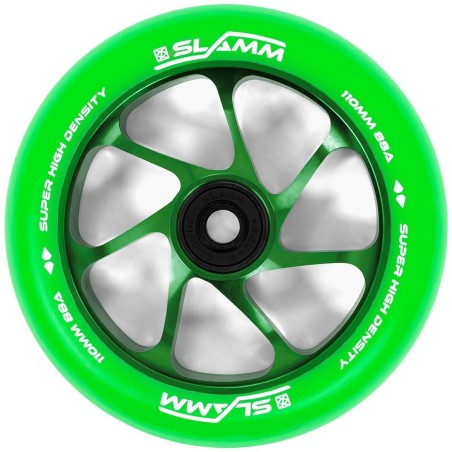 Kolečko SLAMM Team 110mm | 88A | ABEC-9 | GREEN-GREEN