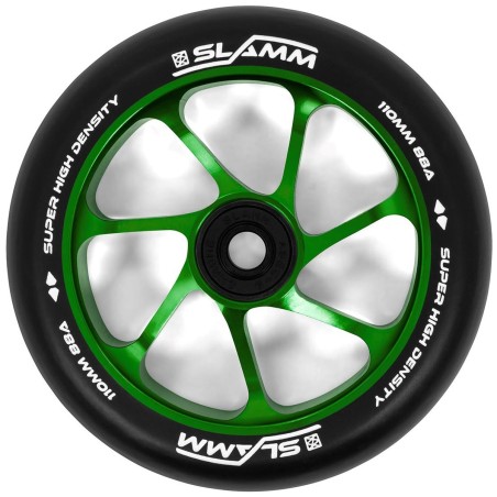 Kolečko SLAMM Team 110mm | 88A | ABEC-9 | BLACK-GREEN