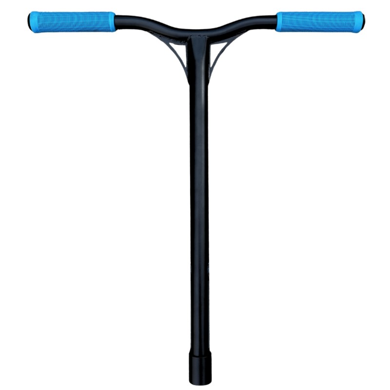 Řídítka LONGWAY Prime T+Y 610mm | 28/32mm | IHC | OCEL | BLACK-BLUE - včetně gripů a objímky