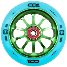 Kolečko CORE CD1 110mm | 88A | ABEC-9 | BLUE-LIME
