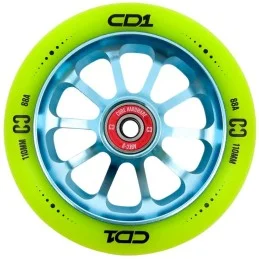 Kolečko CORE CD1 110mm | 88A | ABEC-9 | LIME-BLUE