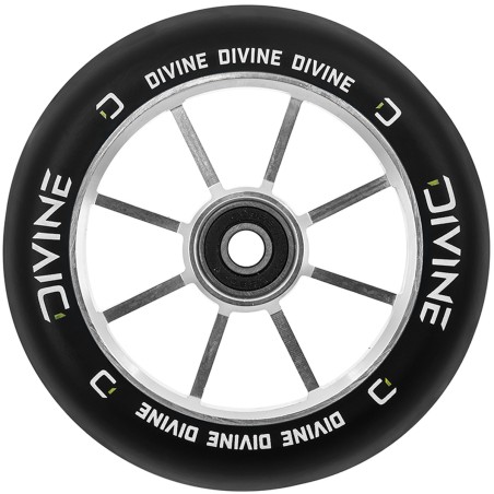 Kolečko DIVINE Spoked 110mm | 88A | ABEC-11 | SILVER