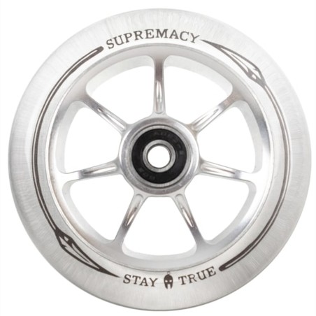 Kolečko SUPREMACY Spear 110mm | ABEC-9 | SILVER-CLEAR