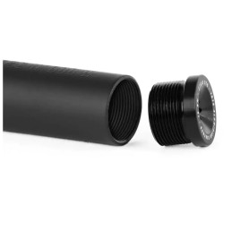 Koncovky ETHIC Flush | ALU | sada 2ks | BLACK