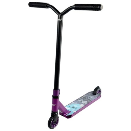 Freestyle koloběžka FLYBY Lite V2 | BLACK-PURPLE