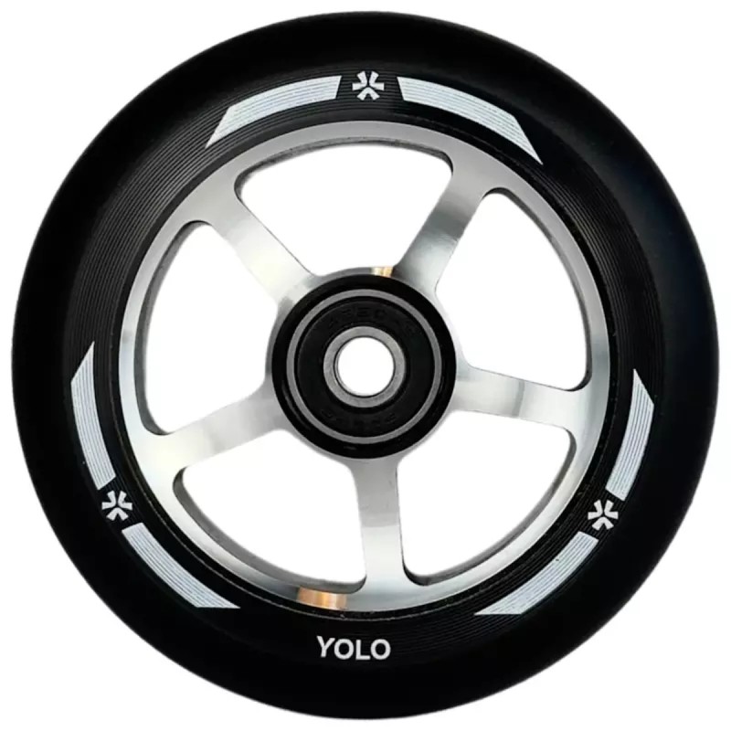 Kolečko UNION Yolo 100mm | ABEC-9 | BLACK-RAW