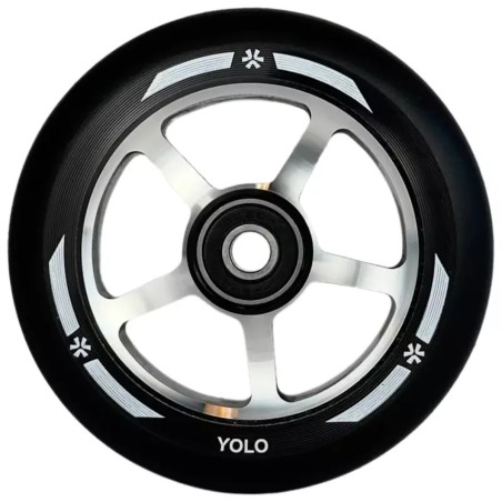 Kolečko UNION Yolo 100mm | ABEC-9 | BLACK-RAW