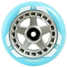 Kolečko UNION Turbomatic V2 110mm | ABEC-9 | BLUE-SILVER