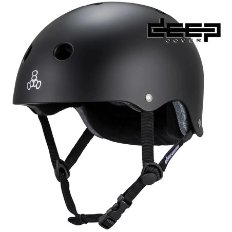 Helma TRIPLE EIGHT Deep Cover | velikosti XS-XXL (51-63cm) | BLACK