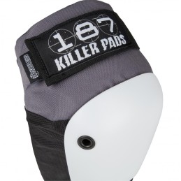 Chrániče kolen 187 KILLER PADS Fly | Velikosti XS-XL | GREY-BLACK-WHITE