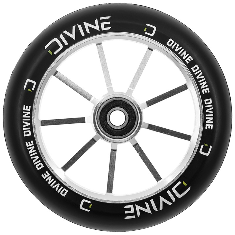 Kolečko DIVINE Spoked 120mm | 88A | ABEC-11 | SILVER