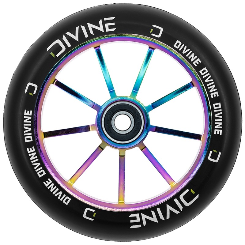 Kolečko DIVINE Spoked 120mm | 88A | ABEC-11 | NEOCHROME