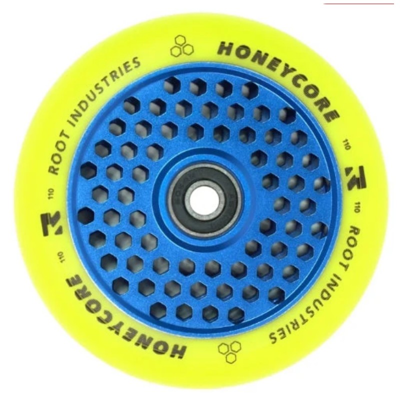 Kolečko ROOT HoneyCore 110mm Limited Edition | ABEC-11 | BLUE-YELLOW