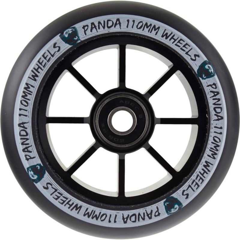 Kolečko PANDA Spoked V2 110mm | ABEC-9 | BLACK