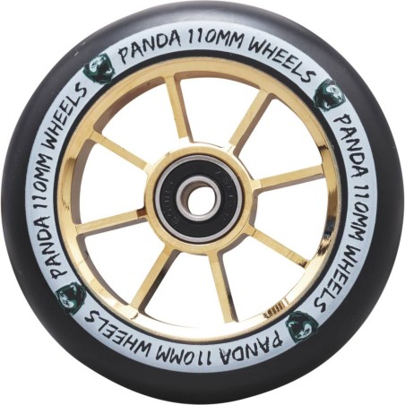 Kolečko PANDA Spoked V2 110mm | ABEC-9 | GOLD