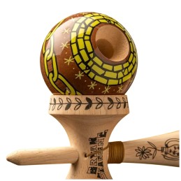 Kendama KROM Bryan Scagline MOD | BROWN