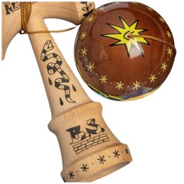 Kendama KROM Bryan Scagline MOD | BROWN