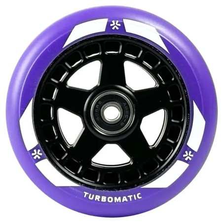 Kolečko UNION Turbomatic V2 110mm | ABEC-9 | BLACK-PURPLE