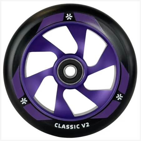 Kolečko UNION Classic V2 110mm | ABEC-9 | BLACK-PURPLE