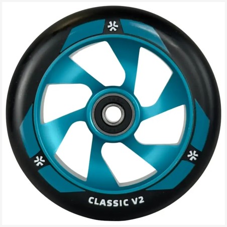 Kolečko UNION Classic V2 110mm | ABEC-9 | BLACK-TEAL